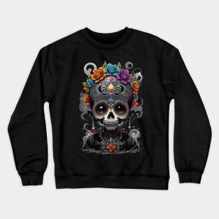 Spooky Kidz  - Dia De Los Muertos Crewneck Sweatshirt